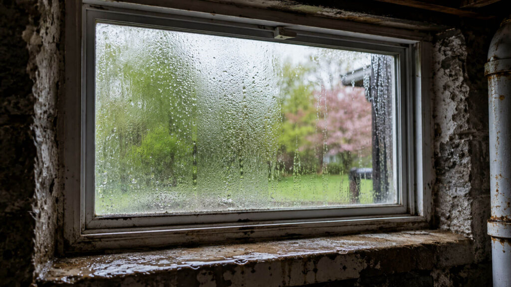 Why Old Basement Windows Start Sweating So Badly in Spring