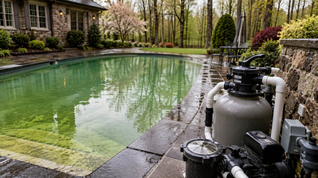 Why Is My Pool Water Green Again After Opening?