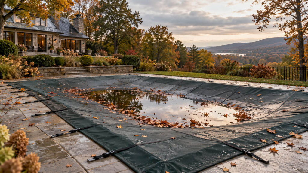 Why a Pool Cover That Sags After Rain Can Turn Into a Bigger Problem